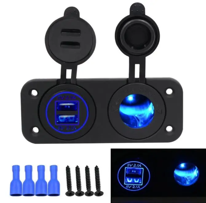 Автомобильное зарядное устройство с двумя USB-портами 4 2 А | Автомобили и мотоциклы
