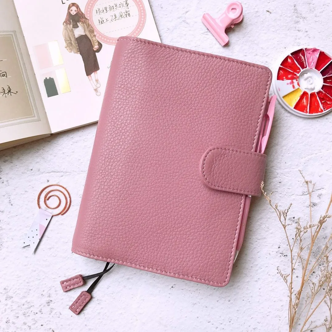 Classic Genuine Leather Softcover Journal Cover For Hobonichi Paper Book A6 Free Shipping