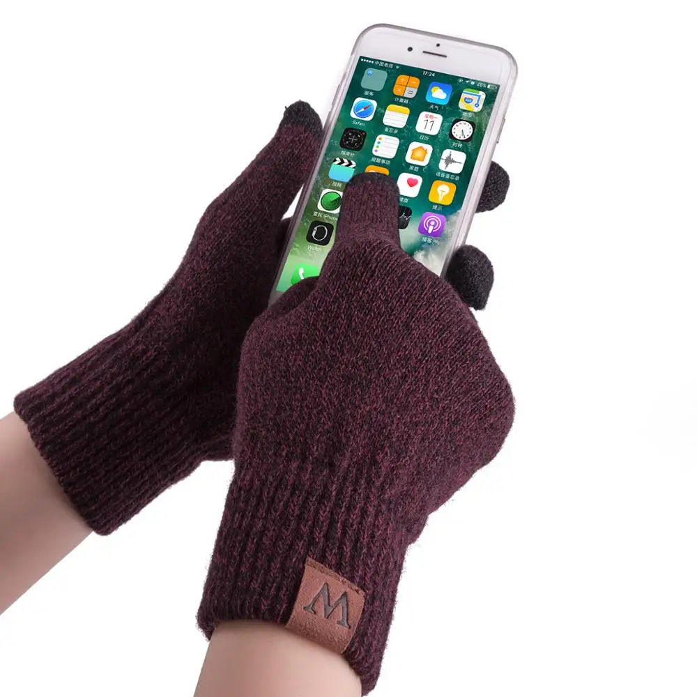 Набор из трех предметов для мужчин и женщин шарф шапка перчатки зимний теплый