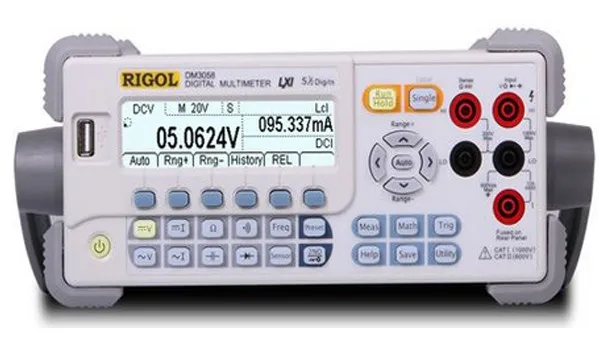 Быстрое прибытие Rigol DM3058E DCV True RMS 5 1/2 240K отсчетов Настольный цифровой мультиметр DMM