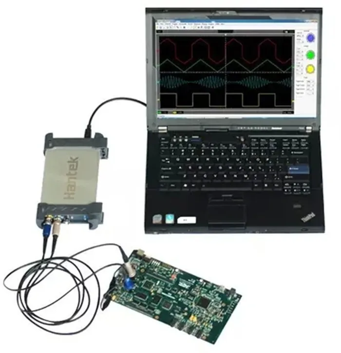 Hantek 6052BE USBXI 2CH USB цифровой осциллограф 50 МГц 150 мс/с 6052BE