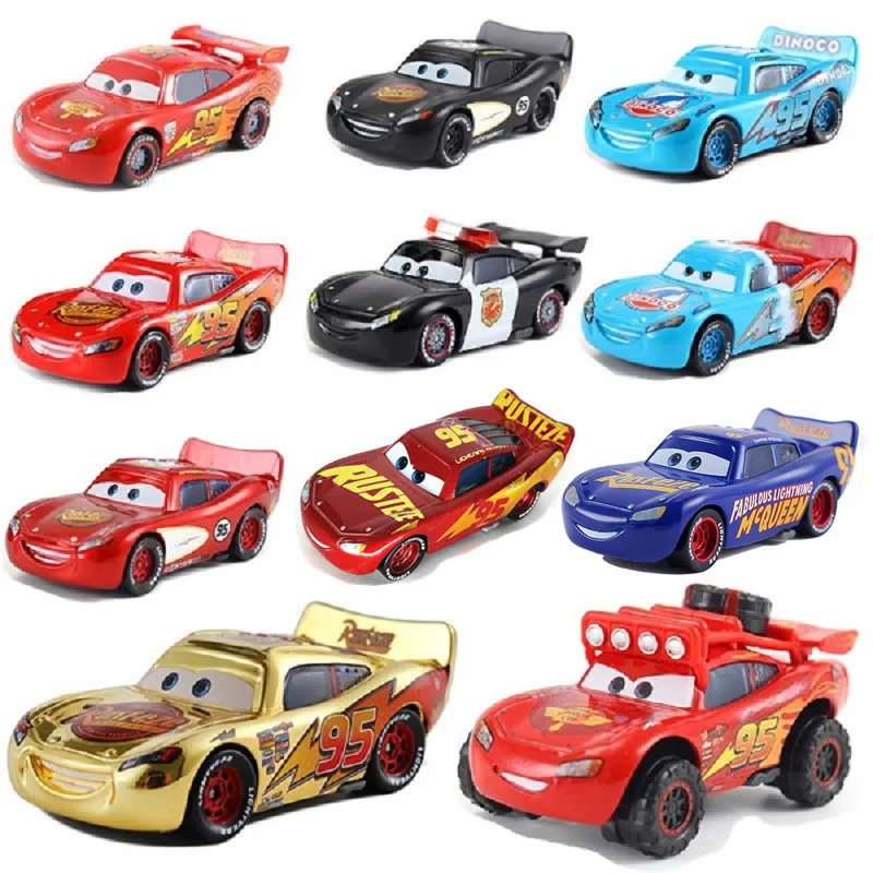 

Новинка, игрушечная машинка Disney Pixar машина 3, семейные модели McQueen 39, модель 1:55 из литого металлического сплава, игрушечная машинка для 2 мальчиков, подарок на день рождения и Рождество