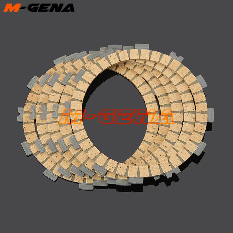 

Motorcycle Clutch Friction Plates Disc Set 5pcs For KAWASAKI ZR250 BJ250 ZXR250