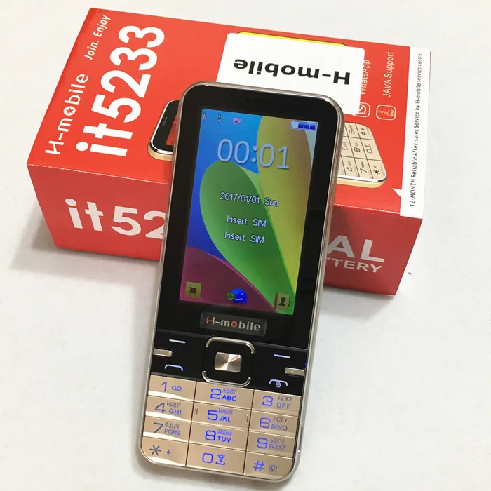 It5233 две sim-карты двойной режим ожидания мобильный телефон 3 2 дюймовый экран