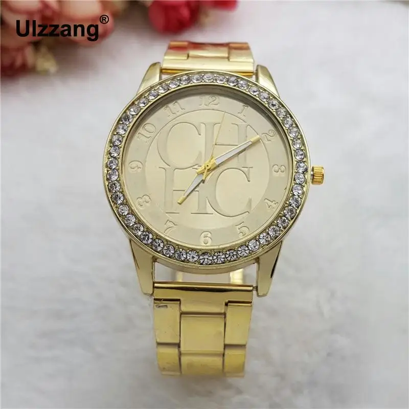 Горячая Распродажа Роскошные наручные часы с кристаллами и бриллиантами золото