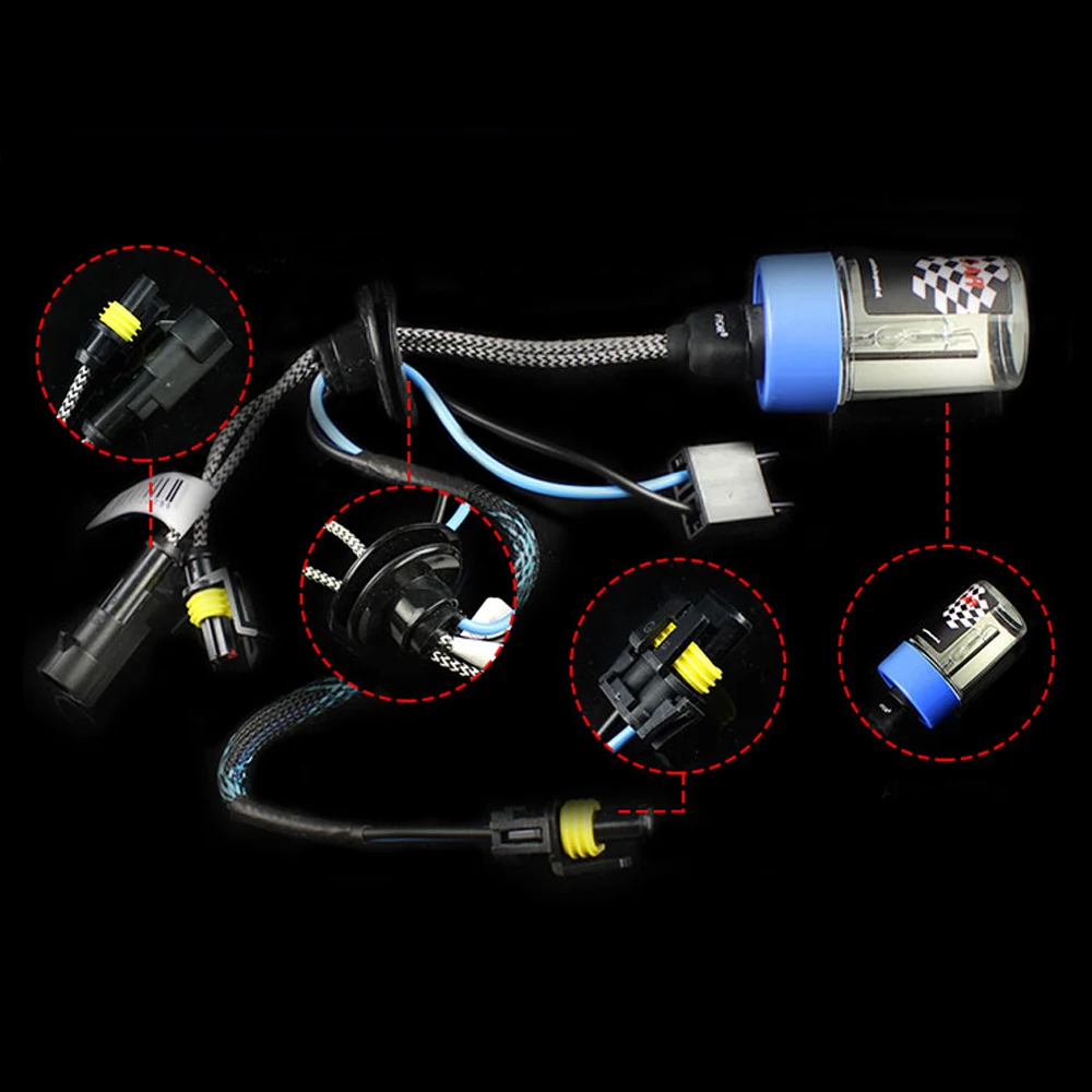 35 Вт AC hid ксеноновый комплект canbus Балласт h1 h4 h7 h8 h11 hb3 hb4 h13 9007 9008 лампа белого цвета