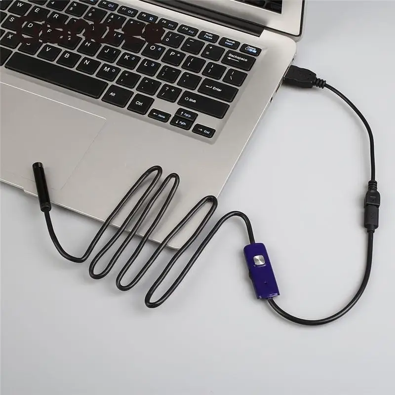Lensgiantree Micro USB эндоскоп Водонепроницаемый Бороскоп 6 LED видео камера