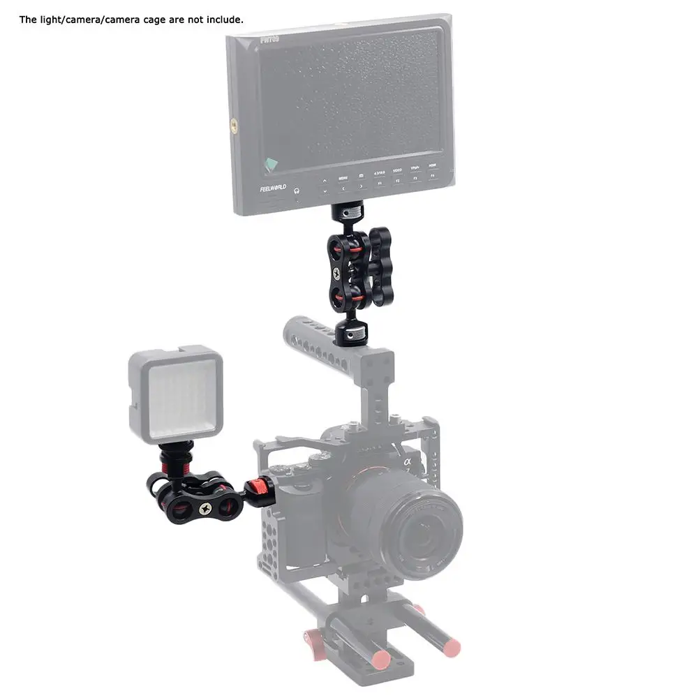 BEESCLOVER двойная шаровая Головка шарнирная Волшебная рукоятка с резьбой 1/4