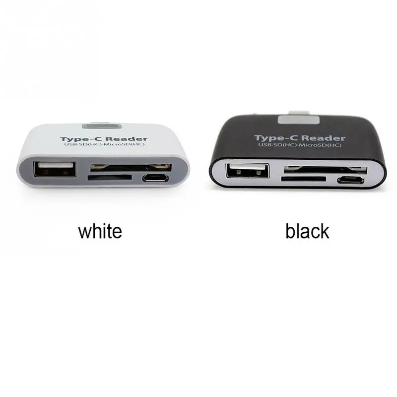 ABS 3 в 1 USB 3,1 type-C USB TF SD OTG Универсальный считыватель карт памяти дизайн адаптера для Macbook телефон планшет устройство для чтения карт памяти