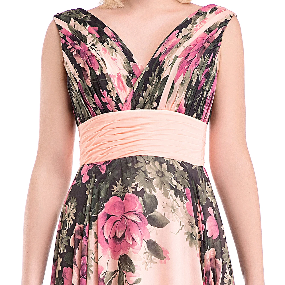 Новое поступление пикантные шифоновые длинные платья для выпускного вечера с