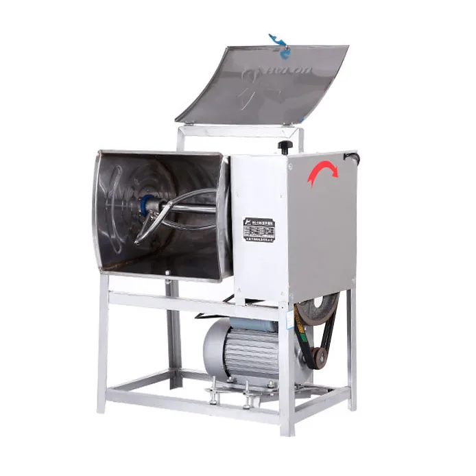 Горизонтальный миксер для теста оборудование смешивания муки 15 кг/раз|Миксеры| |