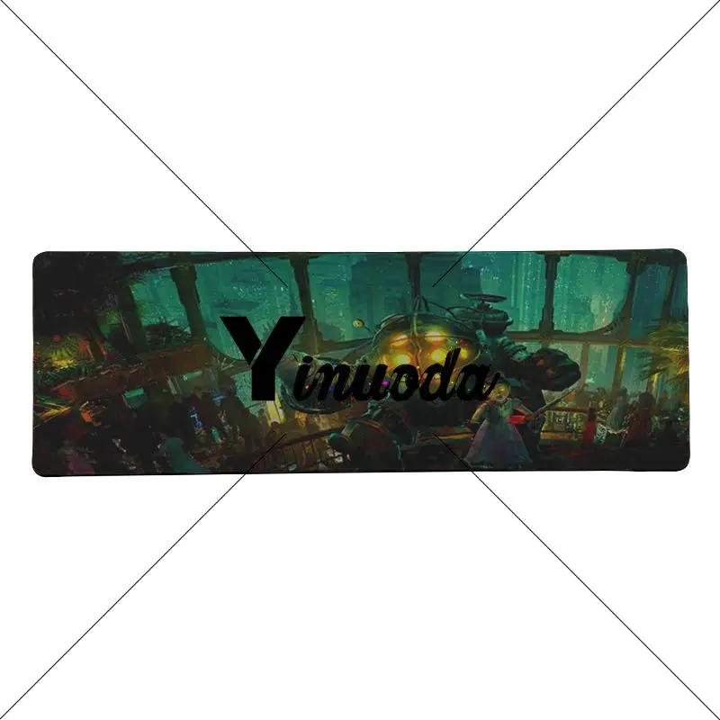 Лидер продаж силиконовый большой/маленький коврик Yinuoda для мыши BioShock игровой