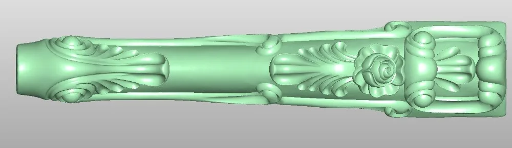 

3d model in STL format for cnc decor furniture table cabinet chair leg relief artcam-223