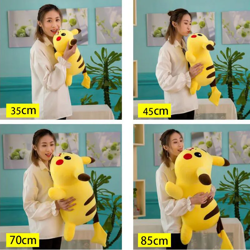 Мягкие игрушки для детей из мультфильма пикачус подарок Kawaii мягкие ПКМ плюшевая