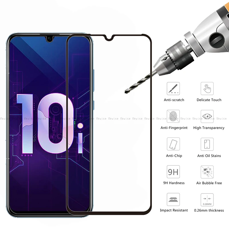 9H закаленное стекло для Huawei Honor 10i HRY LX1T LX1 Honor10i Защитная пленка экрана 10 Lite