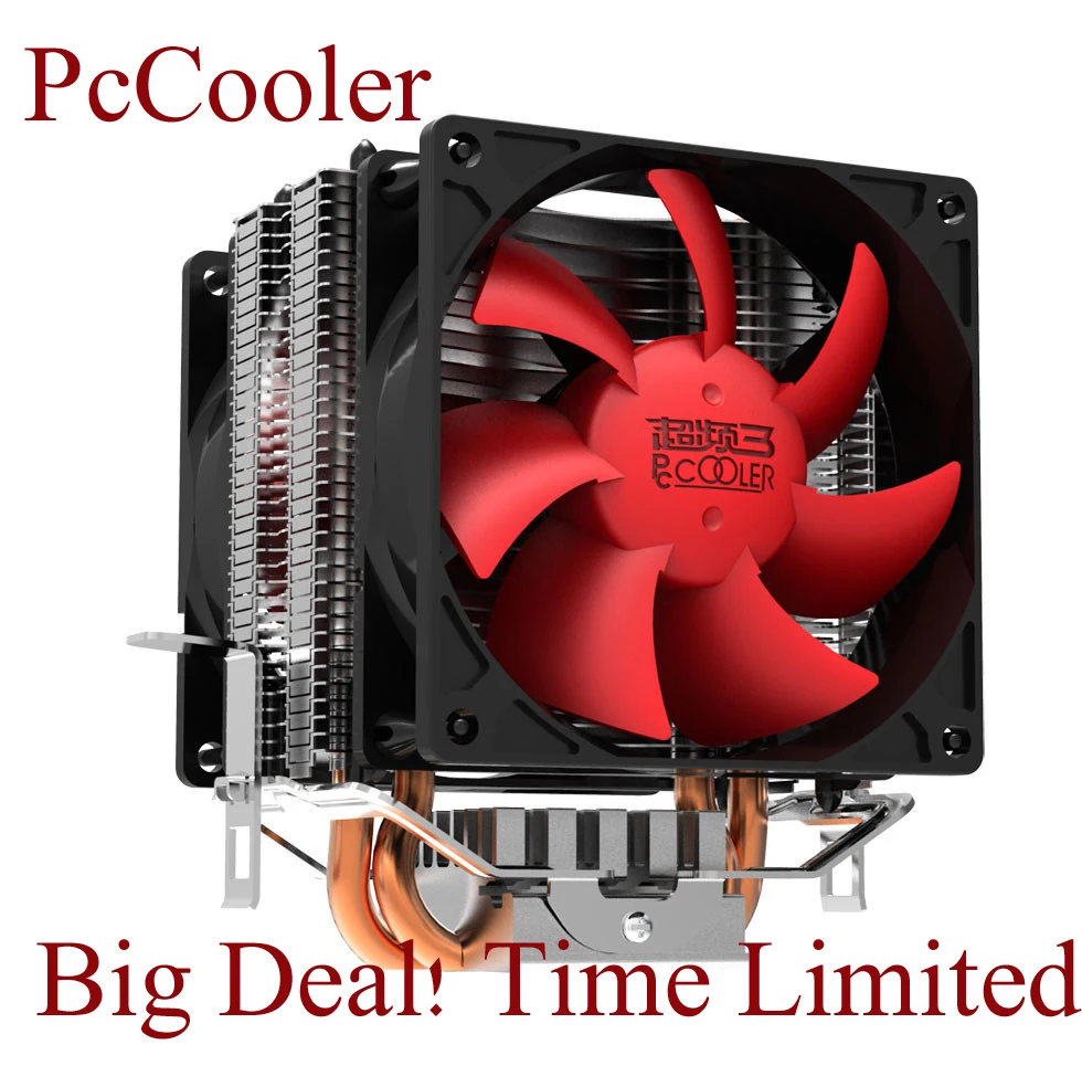 PC Cooler (Red Ocean Mini Plus)Computer CPU Heatpipe 80mm PWM Cooling Fan For Socket 754/939/AM2/AM2+/AM3/FM1/LGA775 | Компьютеры и