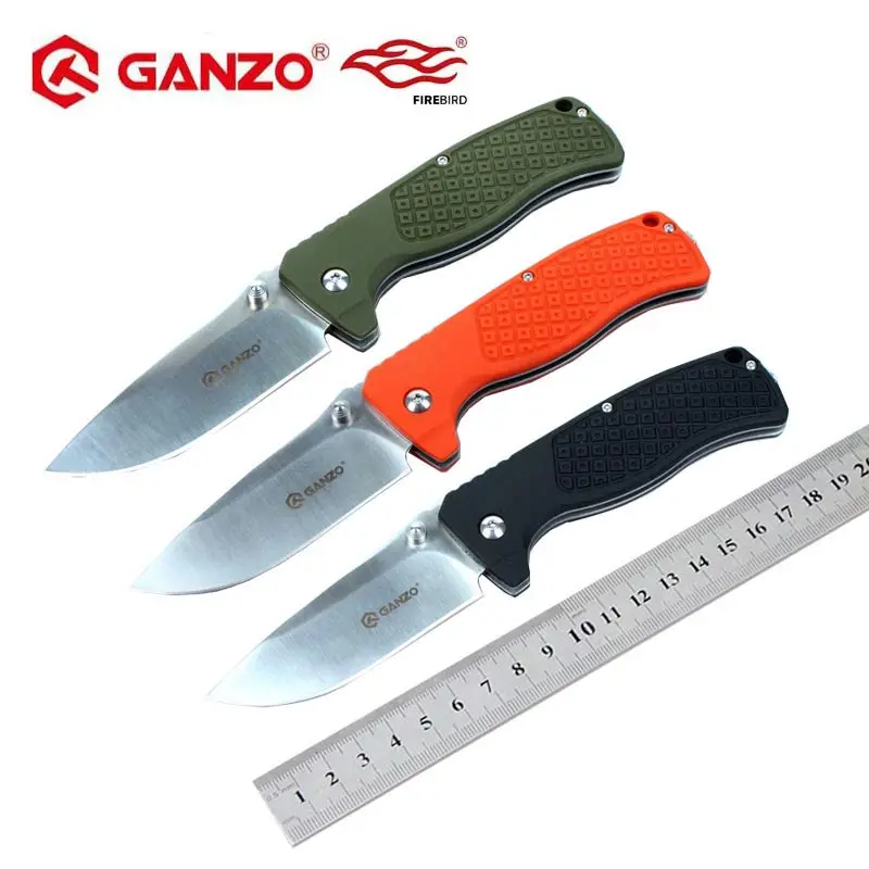 Ganzo Firebird G724M F724M 440C лезвие G10 Ручка складной Ножи Открытый выживания инструмент