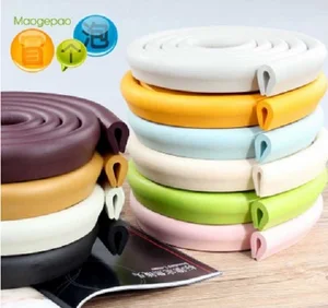 U Форма 2 м Детская безопасность продукции стеклянный стол край защита на мебель полоски ужас защитный брус Угловой протектор для защиты детей