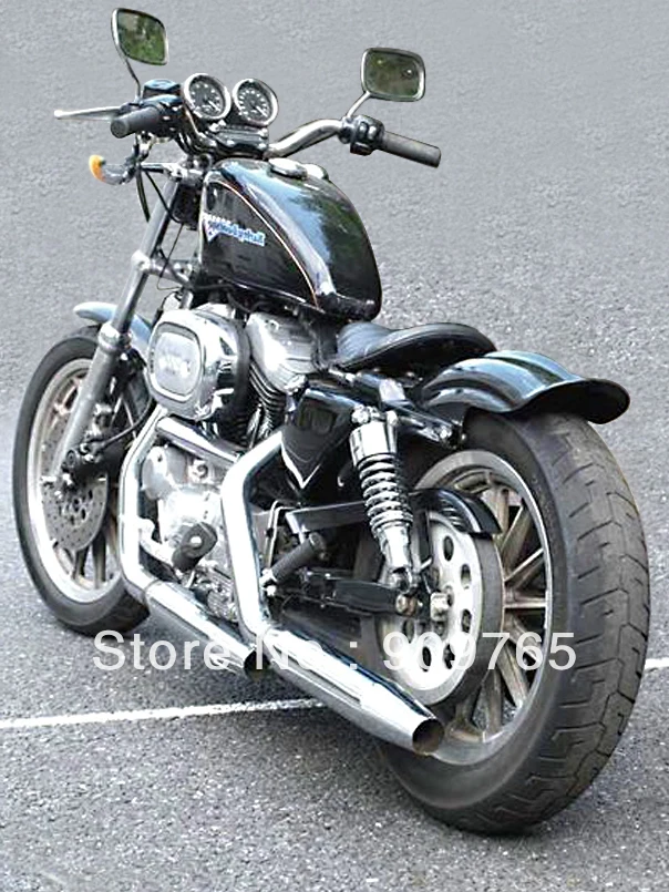 Черное заднее крыло мотоцикла для 1994 2003 Harley Sportster XL модель Chopper Bobber Touring|fender mudguard|rear fendermotorcycle rear mudguard |