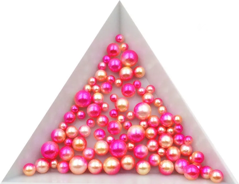 3/4/5/6/8 мм около 200 шт. случайная смесь искусственный жемчуг без отверстий круглые