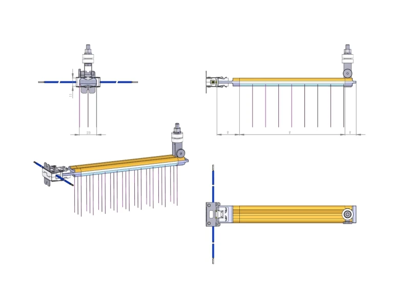 Heraeus трубчатый ИК-излучатель кварцевый нагреватель средней волны r7s инфракрасная