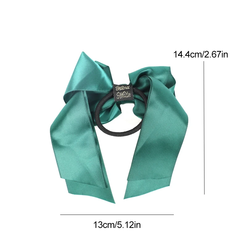 Эластичная резинка для волос с бантом 1 шт. модная эластичная женщин и девочек
