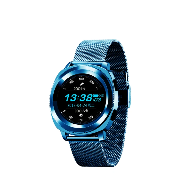 L2 Смарт-часы MTK2502 Smartwatch IP68 Водонепроницаемый Bluetooth SmartWatch вызова сна монитор