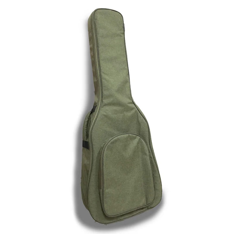 41 Inch Gray-green 36 39 41 дюймов Сумка для гитары чехол для переноски рюкзак Оксфорд акустическая народная гитара Gig сумка чехол с двойными плечевыми лямками - Цвет: 41 Inch Gray-green