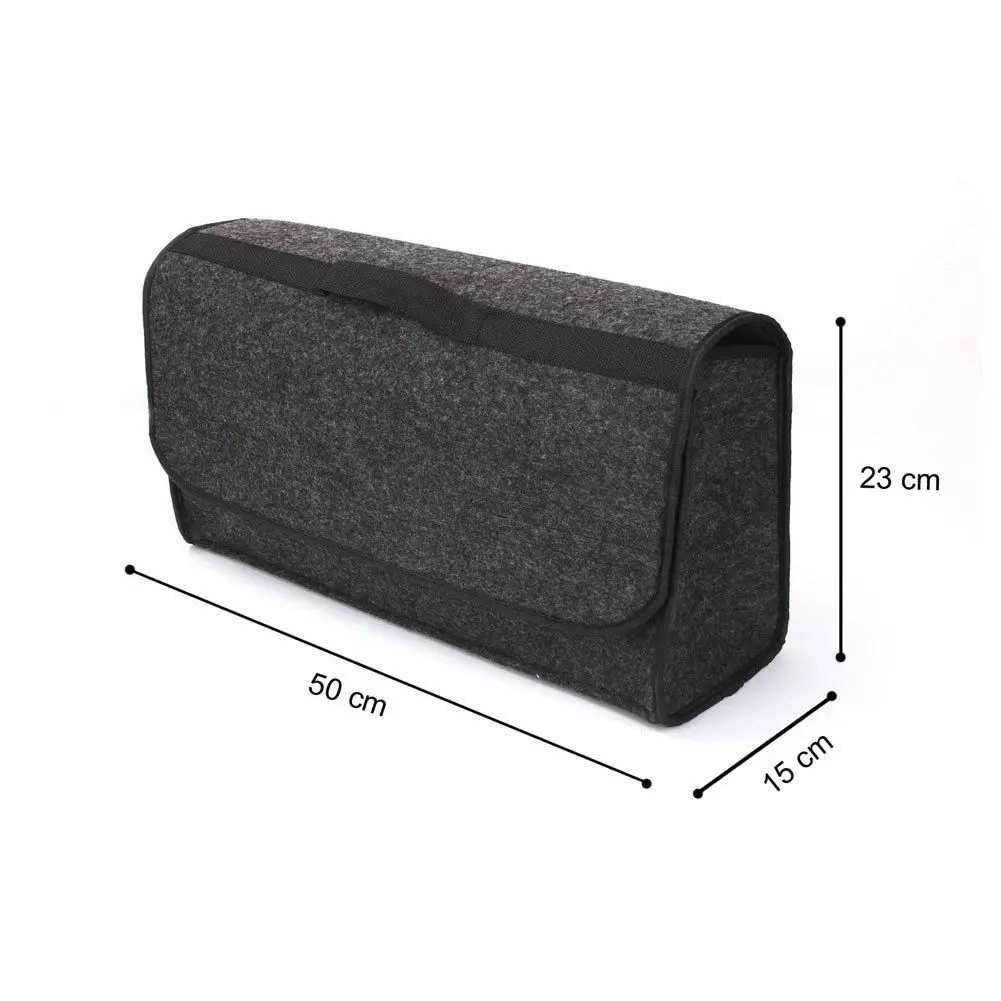 Новое поступление, однотонная удобная сумка для хранения 48x15x23 см, многофункциональная сумка для хранения, органайзер, держатель, аксессуар серого цвета