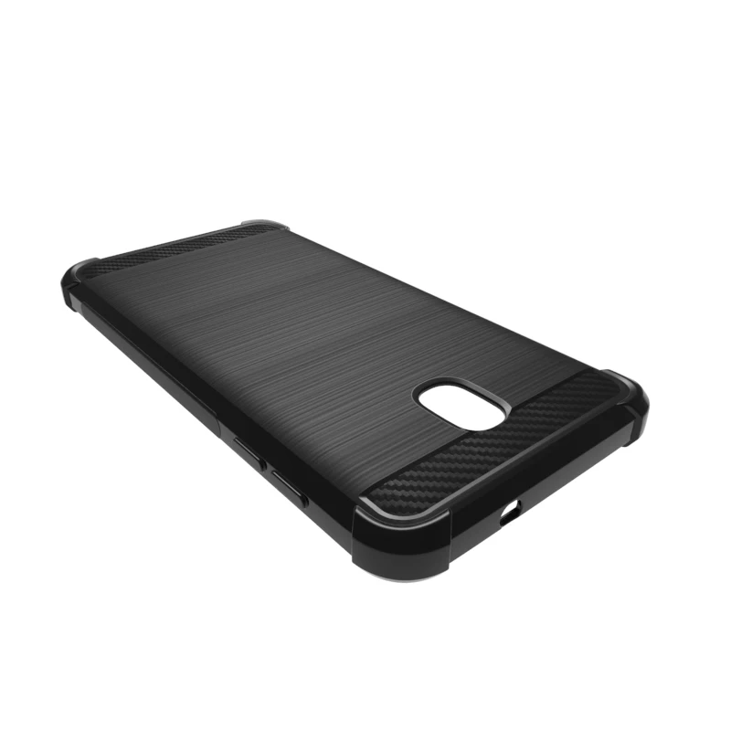 Амортизационный чехол с защитой от царапин из углеродного волокна для Samsung Galaxy J7
