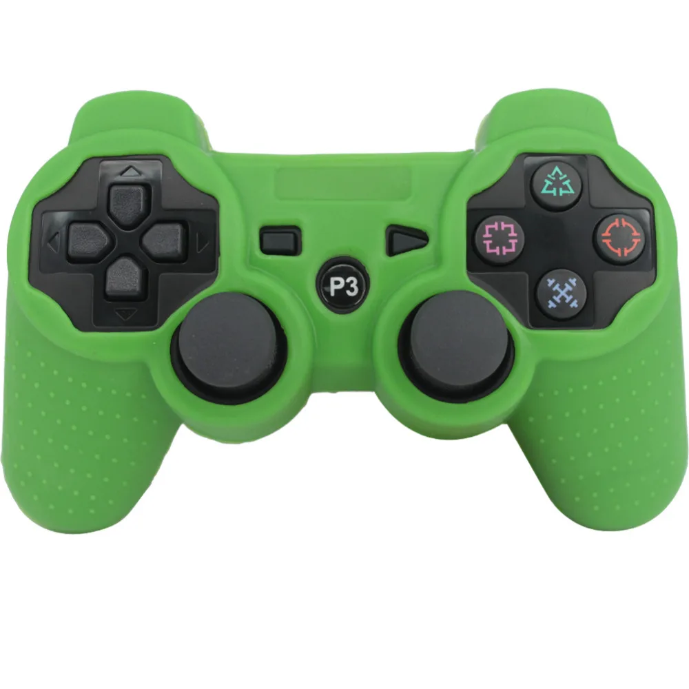 Blueloong мягкий Противоскользящий силиконовый резиновый чехол для sony playstation Dualshock 3 PS3 аксессуары для игрового контроллера