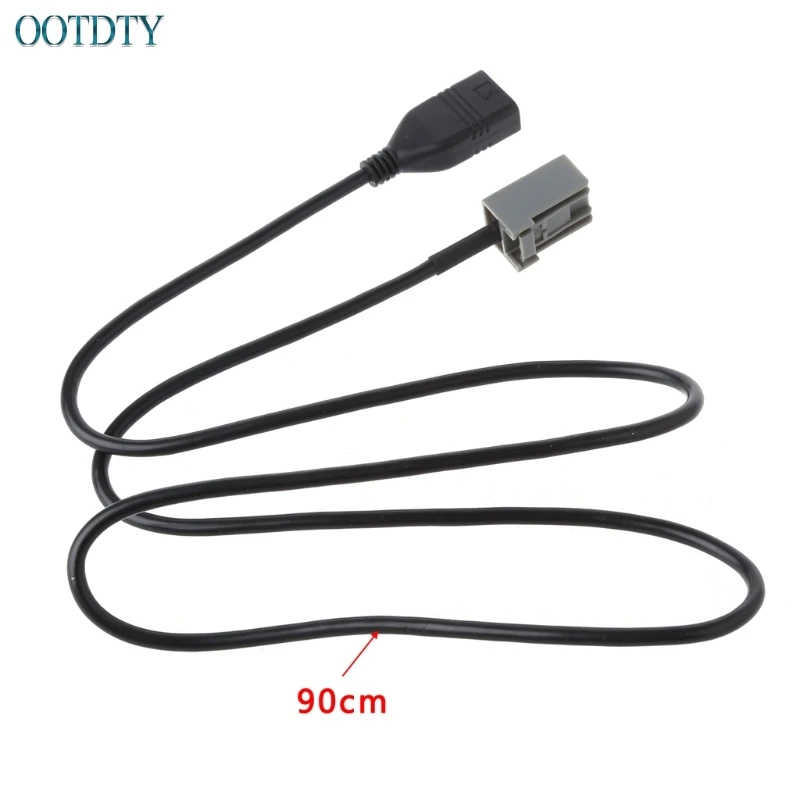 Новый Автомобильный USB-кабель аудио-и музыкальный адаптер удлинитель для Honda