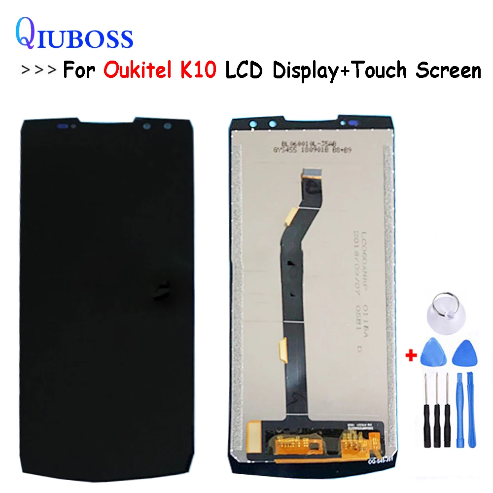 Для Oukitel K10 ЖК дисплей + Детали головного света Сменные аксессуары для LCD|Экраны