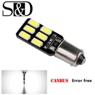 BA9S 12 SMD 5630 светодиодные Canbus лампы без ошибок t4w h6w светодиодный льные светодиодные лампы Внутреннее освещение s источник света для парковки 12 В белый 6000K D020