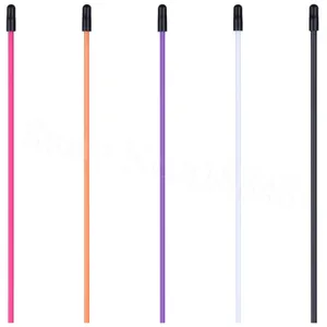 Пластиковая антенна с крышкой, 5 шт.лот, черный цвет, разные цвета, для радиоуправляемых автомобилей, модель автомобиля, лодки, замена