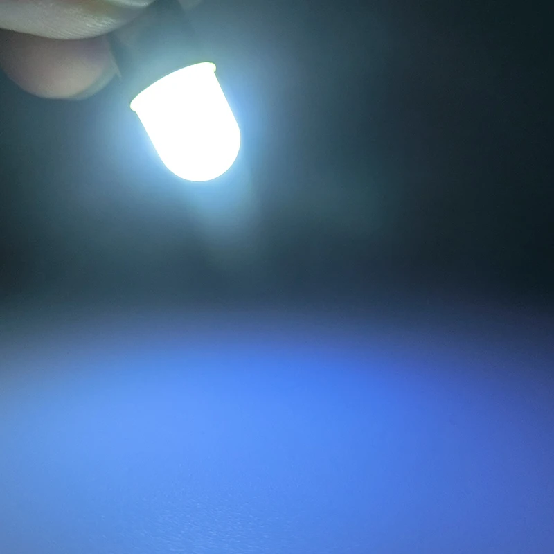 10 шт. T11 363 BA9S удара круглый 3D Led T4W 1 SMD автомобилей номерных знаков поворотов