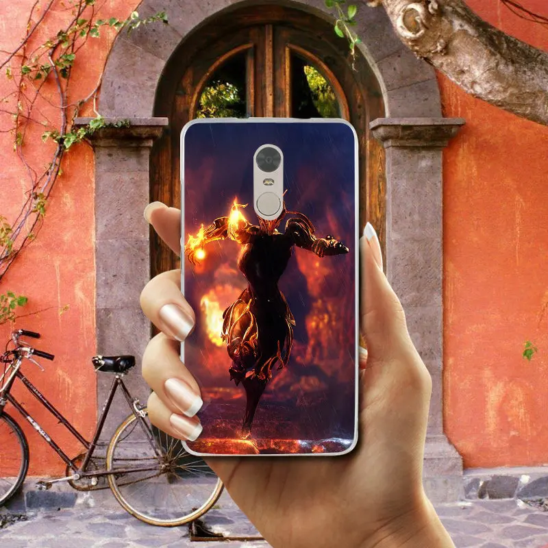 Мягкий силиконовый чехол для телефона Xiaomi Redmi Mi Note 2 3S 4X 4A 6 5 5S 5A 8 A1 Pro Plus Max Warframe Plains Of