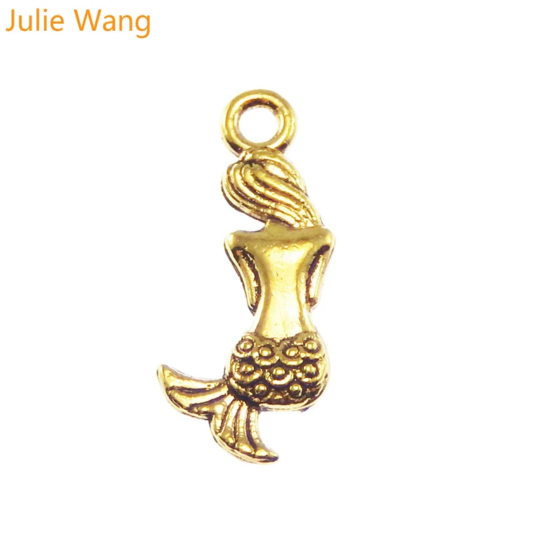 Миниатюрные Подвески Julie Wang 30 шт. модные двухсторонние ювелирные изделия из
