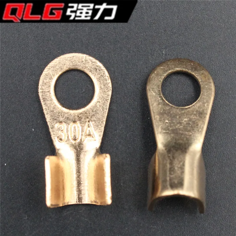 1 шт. медные фитинги для электропитания|terminals electrical|electric power fittingelectrical terminals |