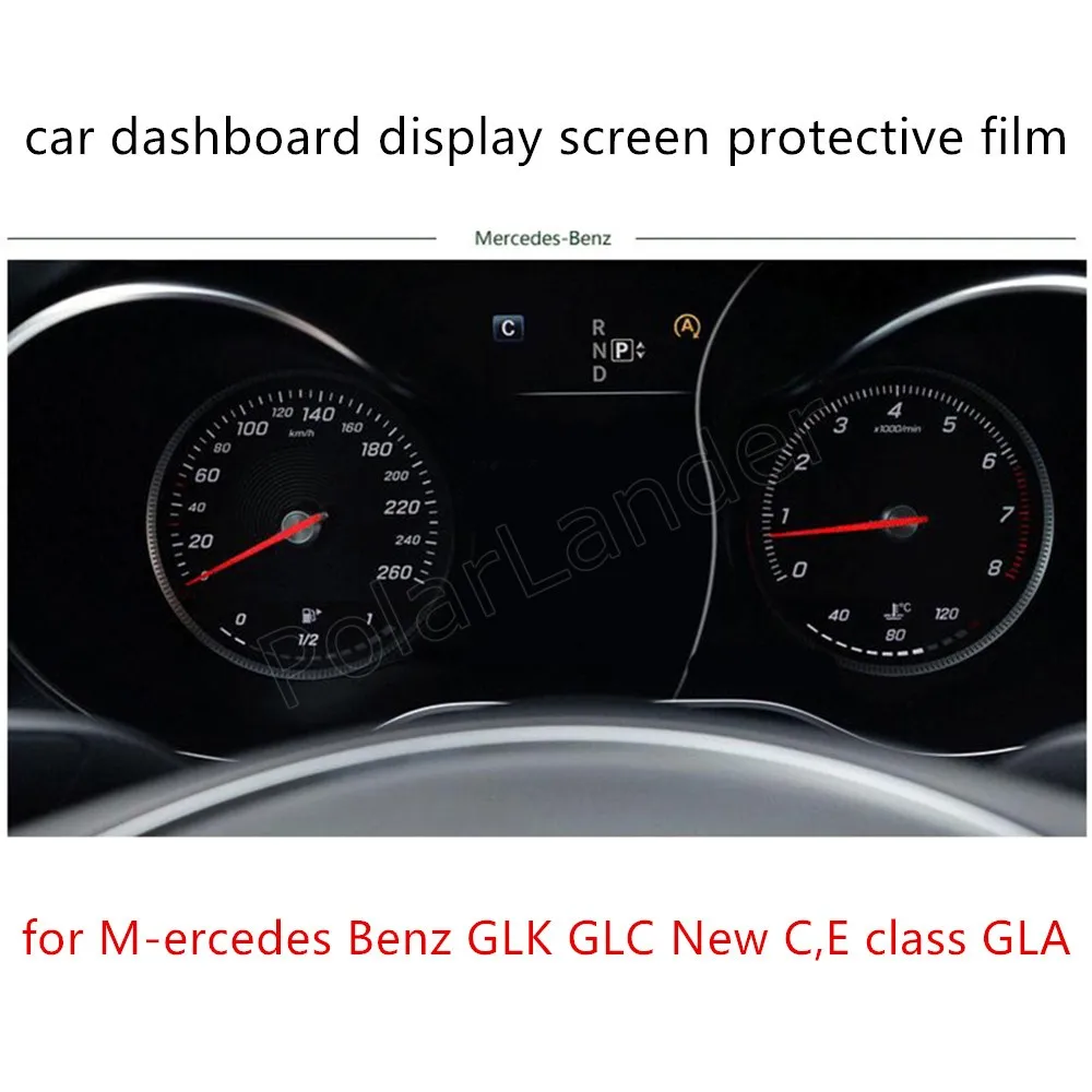 

Лучшая цена для M-ercedes B-enz GLK GLC новый C E class GLA специальная защитная пленка для экрана приборной панели автомобиля