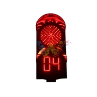 wdm 200mm led traffic signal light with countdown timer