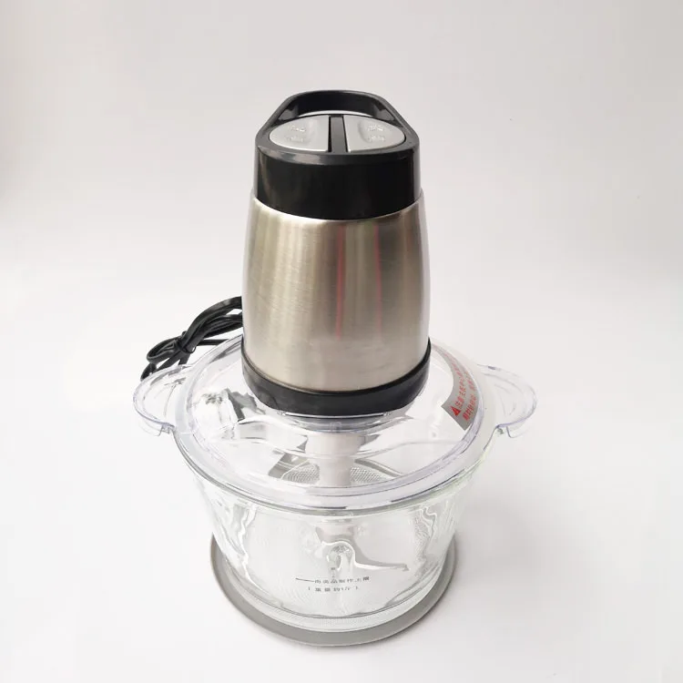 Измельчитель для мяса из нержавеющей стали 2 л|Мясорубки электрические| |