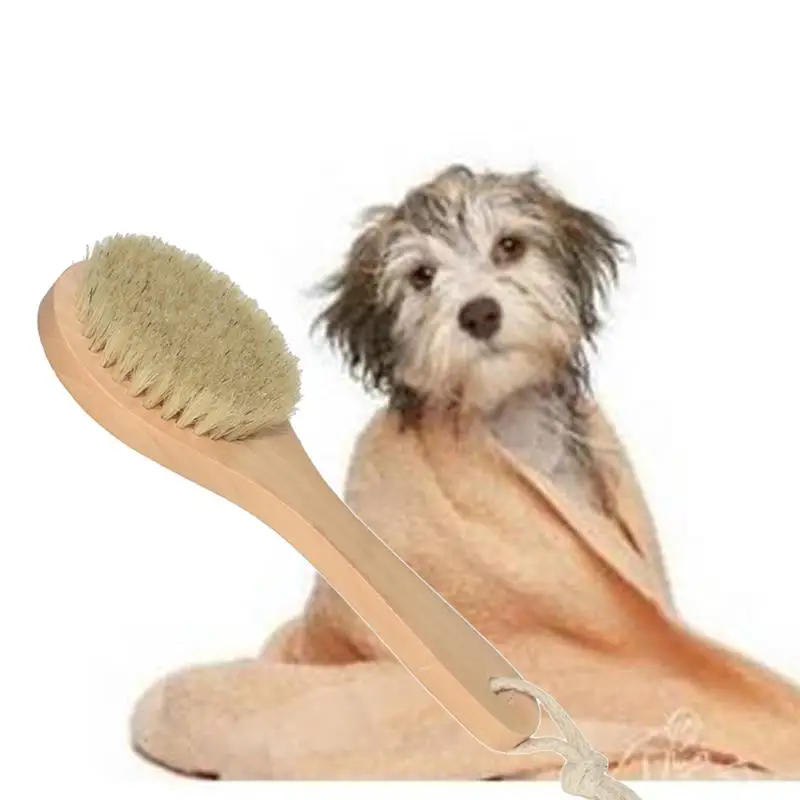 1 шт. профессиональная короткая ручка креативная практичная деревянная щетка для