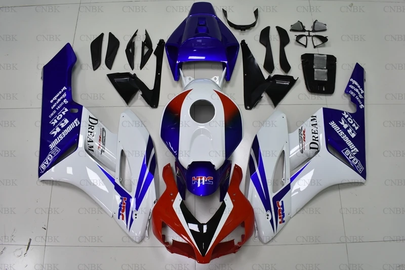 Для Honda Cbr1000 RR 2004-2005 мотоцикл обтекатель CBR1000RR 2004 красный белый синий обтекатель CBR 1000 RR 05 набор для всего тела - Цвет: INJECTION mold