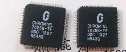 Бесплатная доставка! Новый оригинальный 2 шт./лот CH7026B-TF CH7026B 7026B-TF QFP