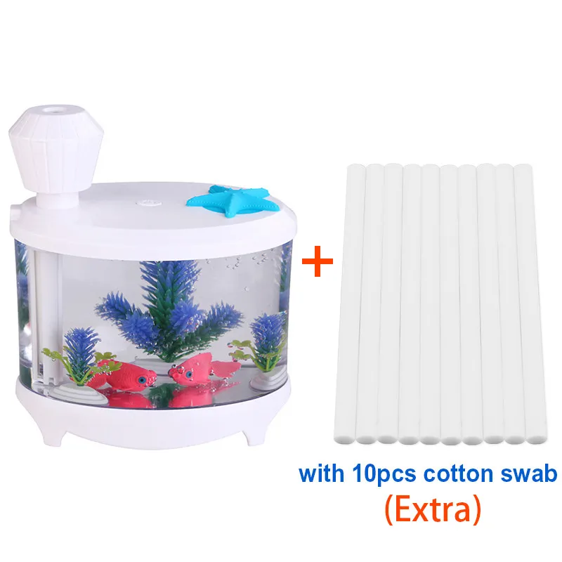 with 10pcs Cotton Портативный мини-увлажнитель воздуха для автомобиля, офиса, дома, школы, диффузор эфирного масла, USB арома-диффузор с функцией синхронизации, подарок - Цвет: with 10pcs Cotton