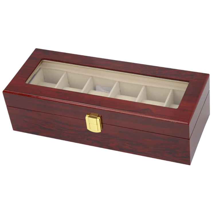 LISM Luxury Wood Storag Boxes 2/3/5/6/10/12/20 Watches Boxes Display Watch Box Jewelry Case Organizer Holder Promotion Boxes