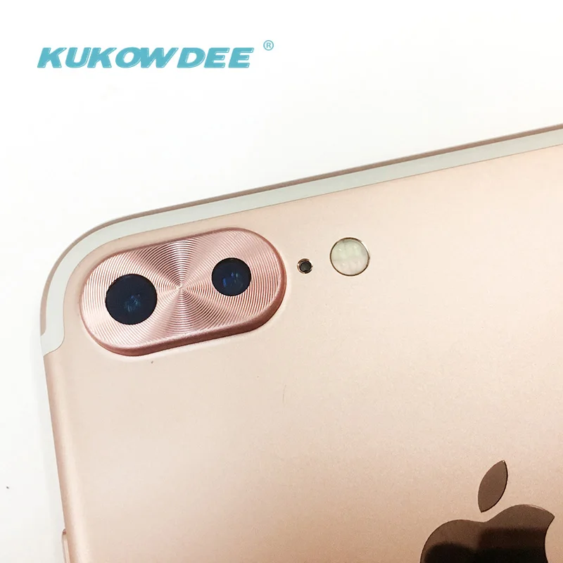 KUKOWDEE металлический протектор камеры для iPhone 7 8 plus Задняя крышка объектива X