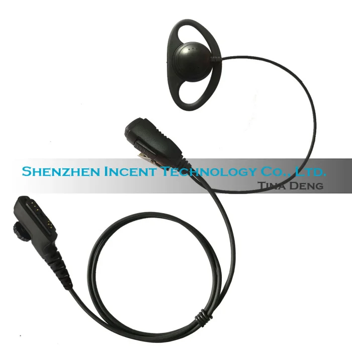 

VOIONAIR 20pcs/lot D Loop Earphone Earpiece Headset Speaker PTT for EADS THR9 TETRA Radio