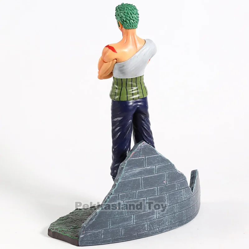 Аниме one piece Roronoa Зоро с кровавой битвой урон Ver GK ПВХ Фигурка Статуя Коллекционная модель игрушки куклы